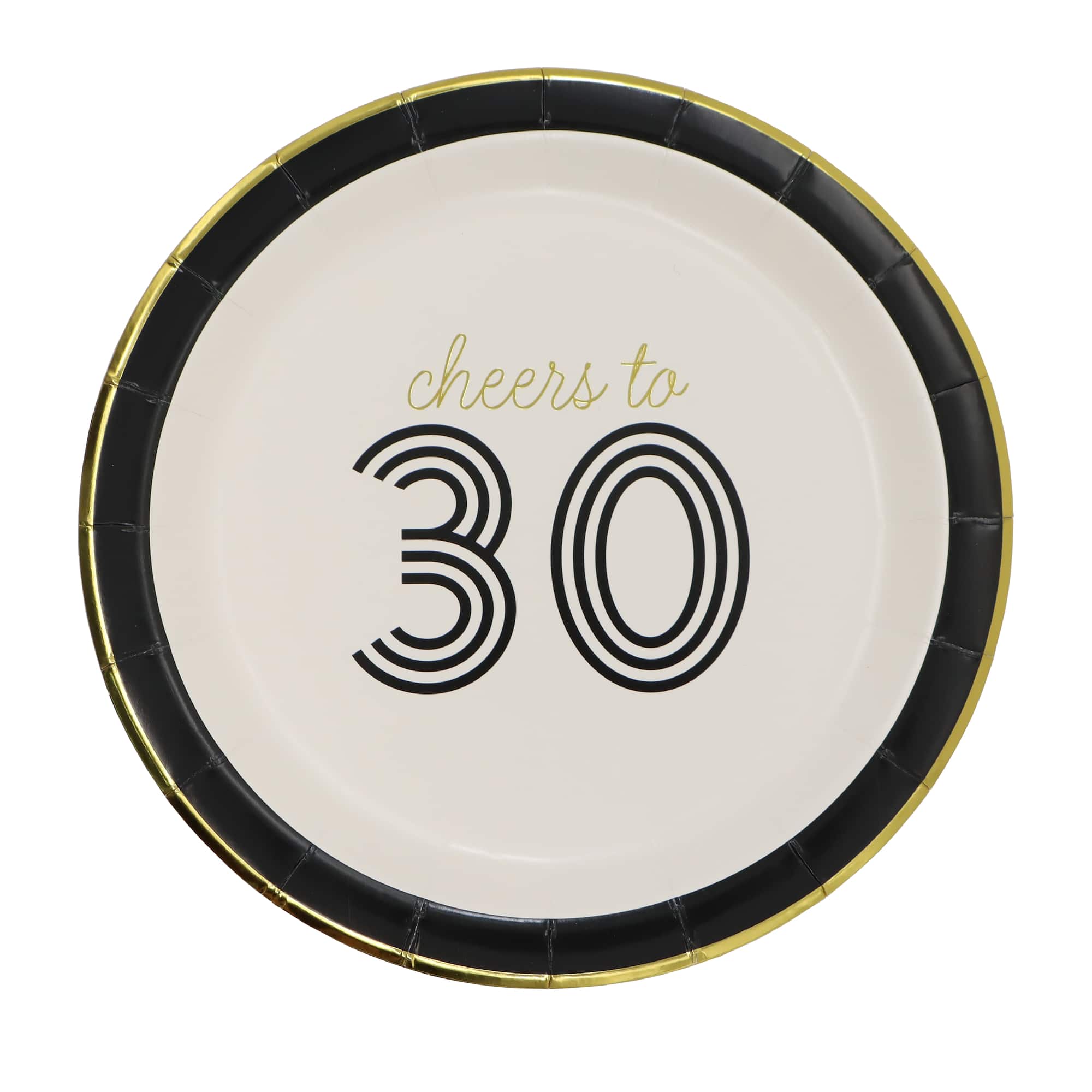 7" Cheers to Paper Dinner Plates